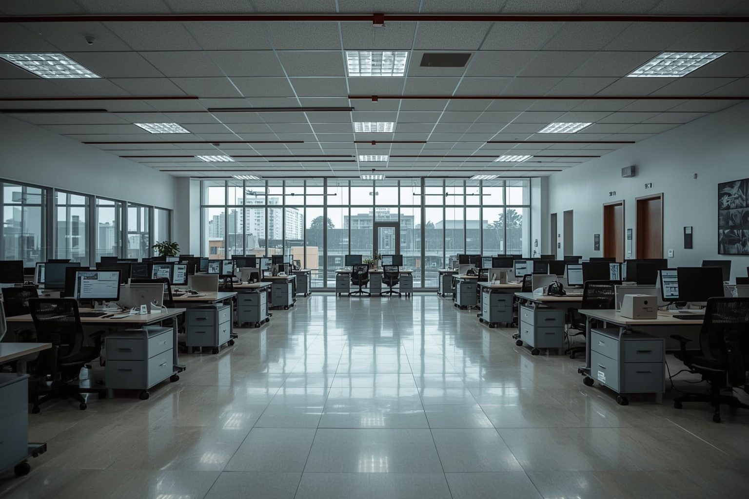 Rede laminada cobrindo toda a extensão do muro